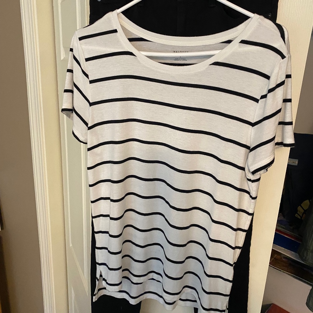 Halogen stripe top size M